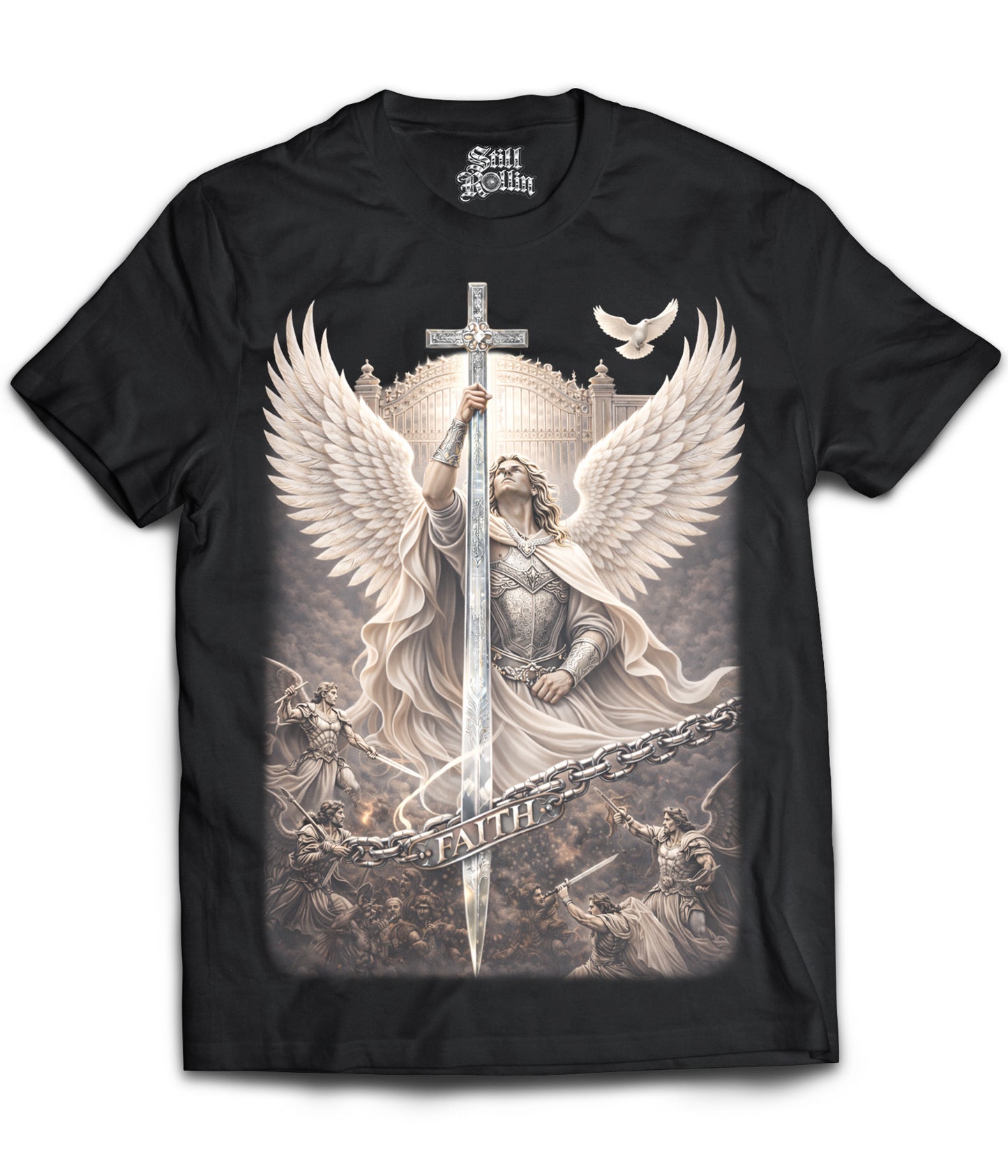 Angel Sword Cross Shirt