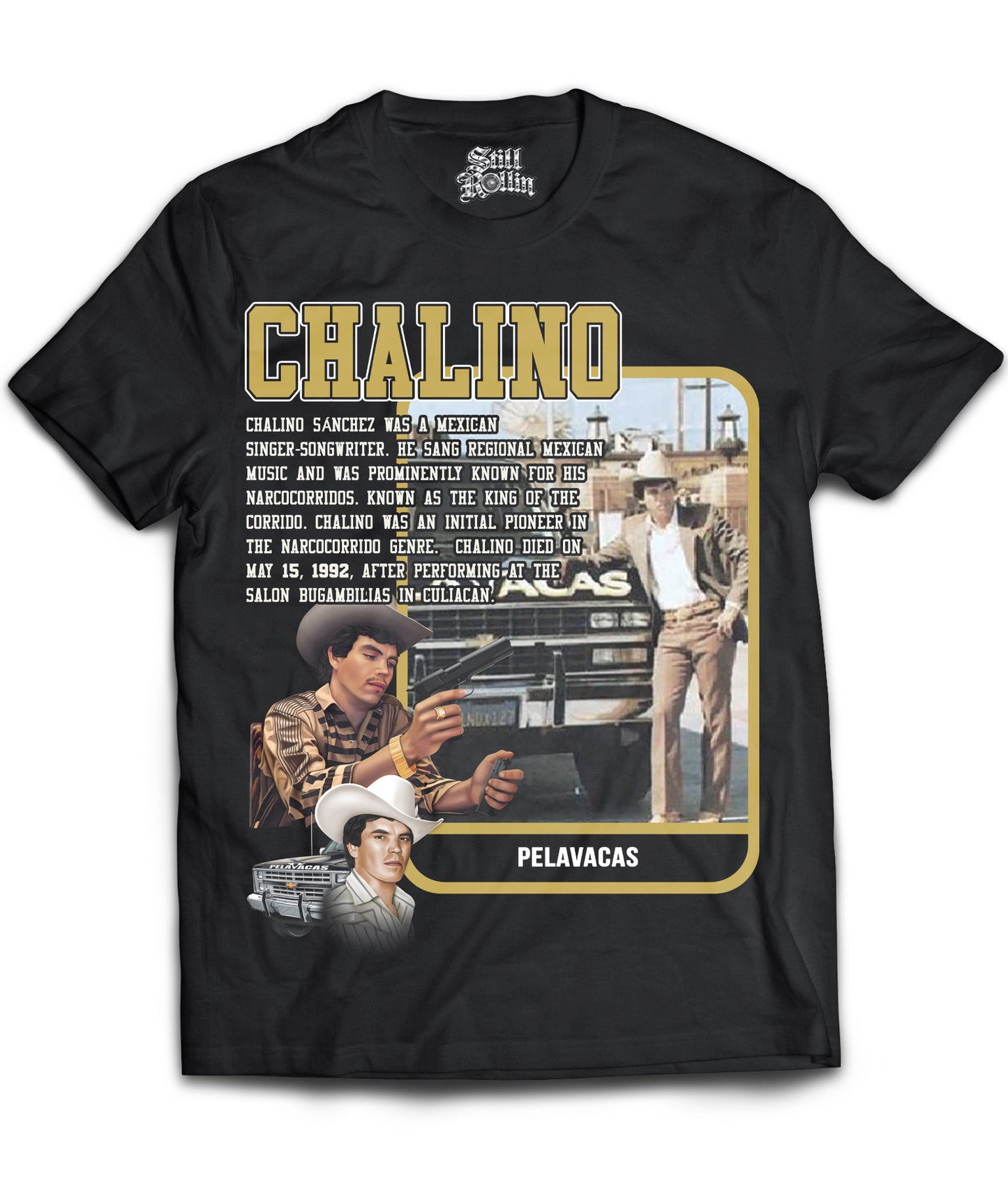Chalino Sanchez Rookie Card Shirt