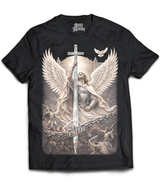 Angel Sword Cross Shirt