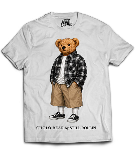 Cholo Bear 1 Shirt (White)