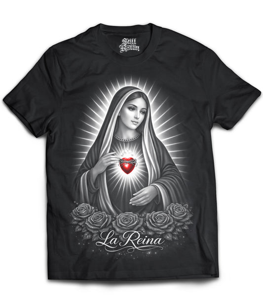 La Reina Red Heart Shirt