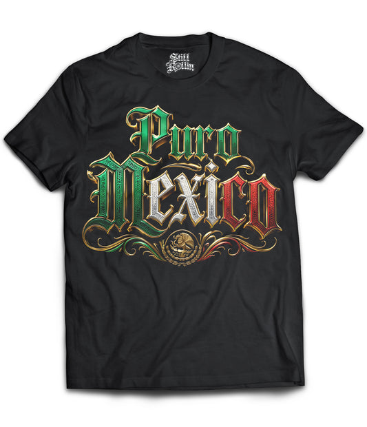 Puro Mexico Lettering Shirt