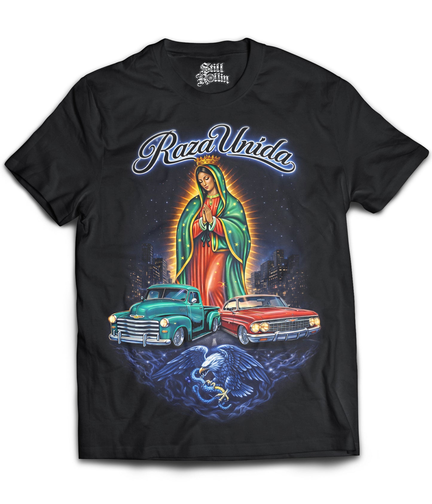 Raza United Virgin Mary Shirt