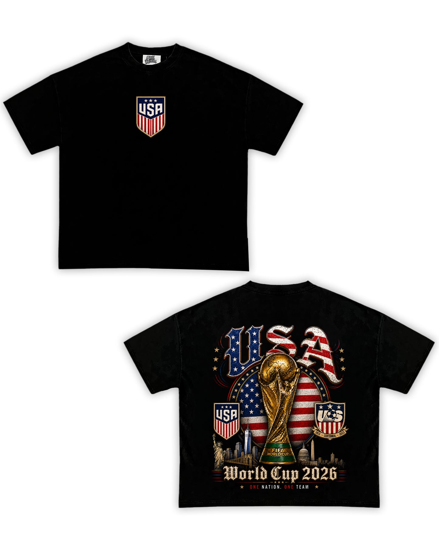 USA World Cup 2026 Shirt *Double Sided*